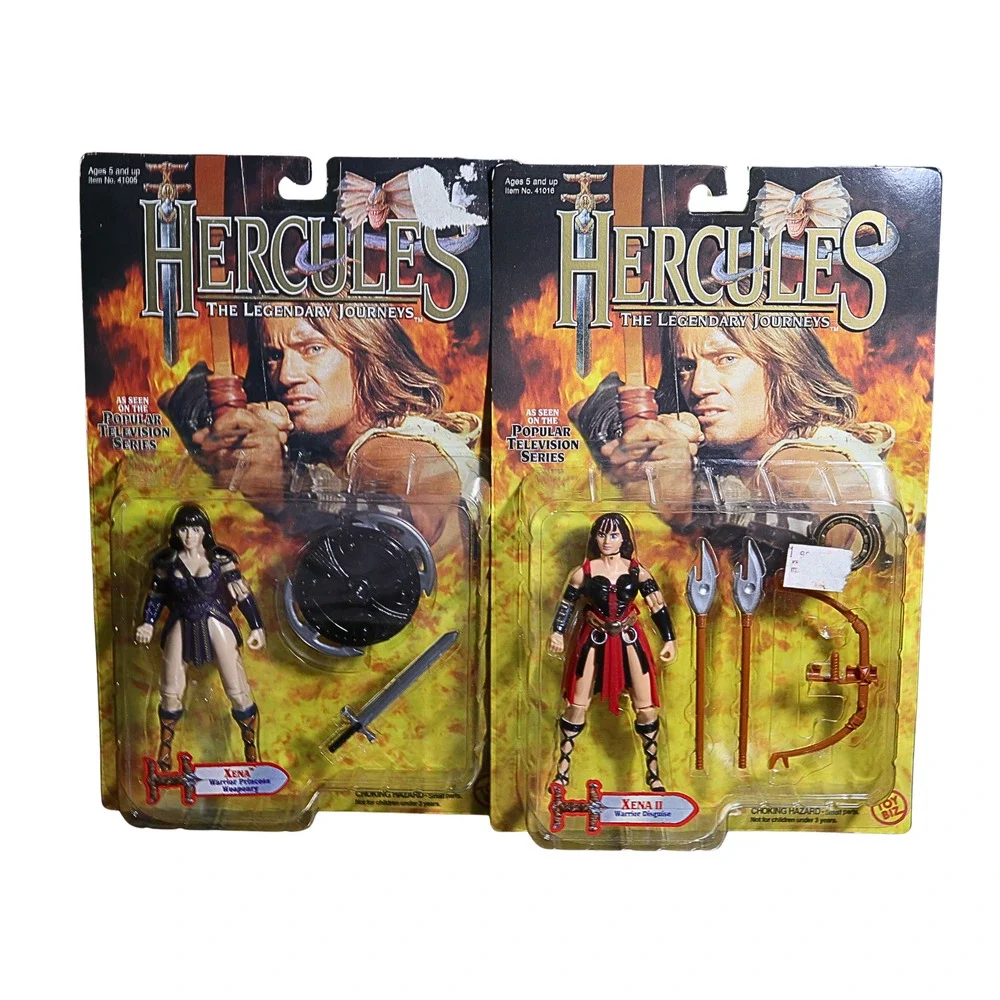 1996 Toy Biz Hercules Legendary Journeys Xena And Xena II 5